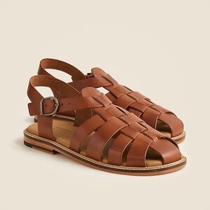 J Crew Fisherman sandals in leather CJ709